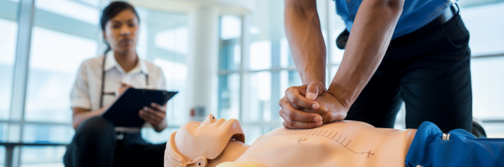 CPR skills test