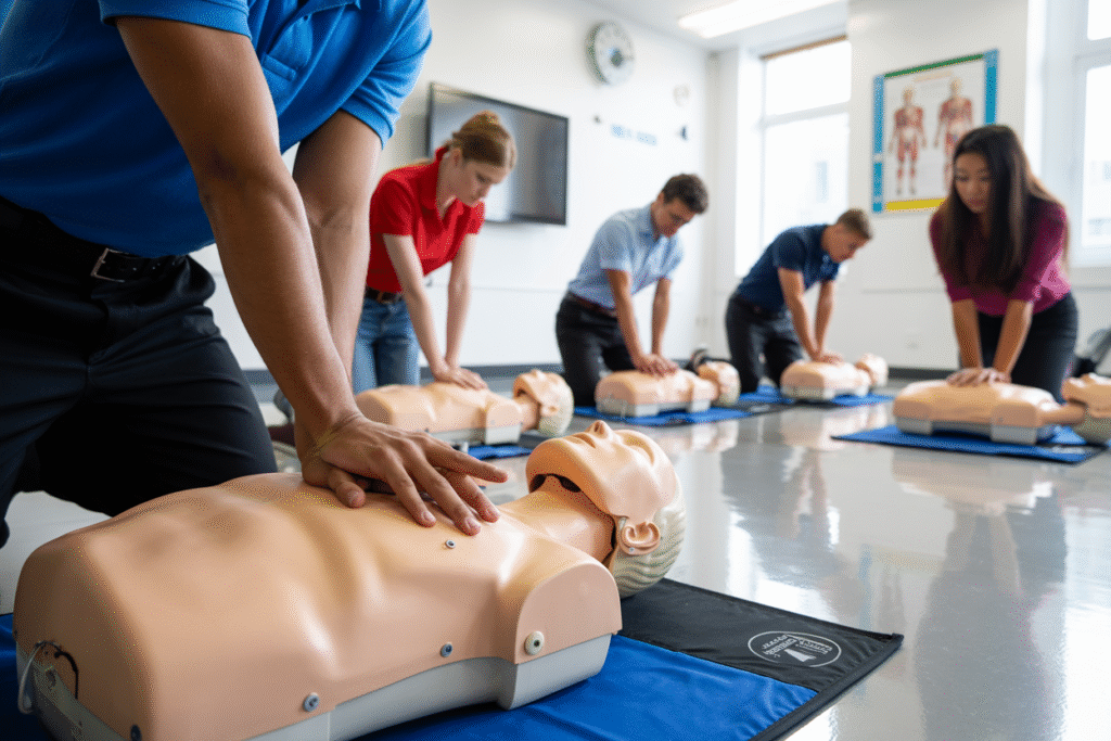 blended first aid course