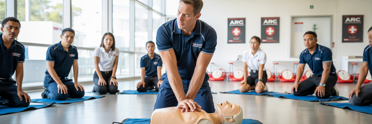 12-month CPR certificate renewal timeline showing when to book renewal course
