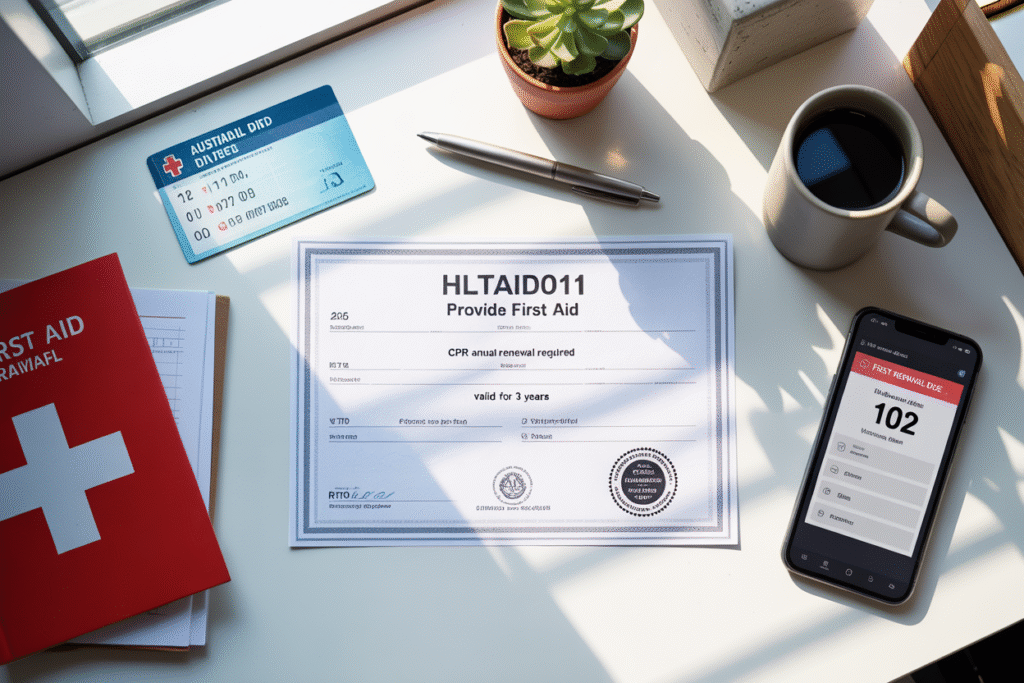 first aid course australia