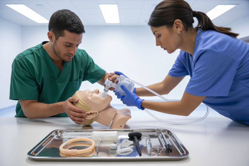 Professional Advanced Resuscitation Techniques course CPR and basic life support training Mooloolaba QLD