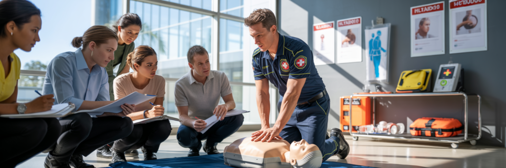 emergency first aid actions