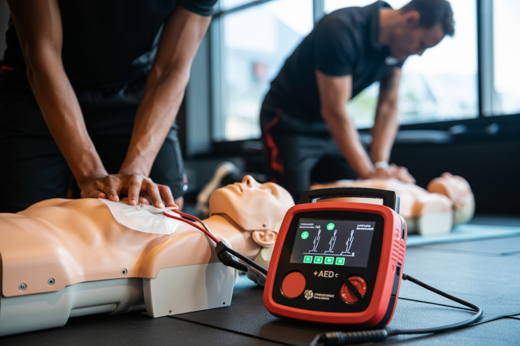 Cardiopulmonary resuscitation steps