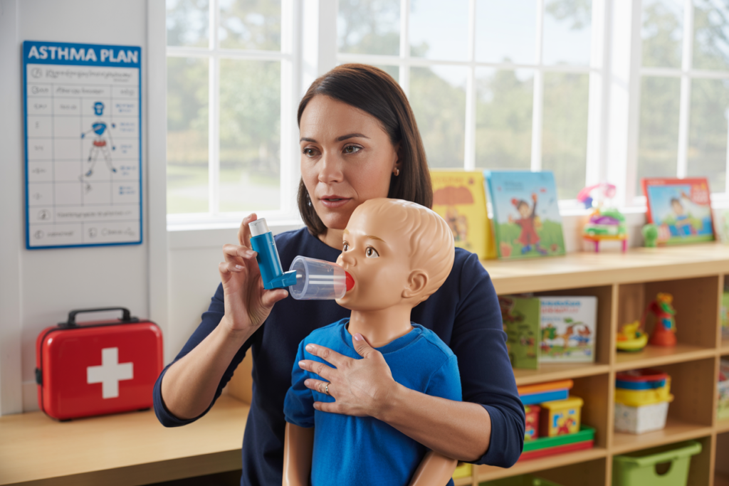 asthma anaphylaxis practical course
