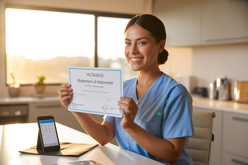 HLTAID010 certification