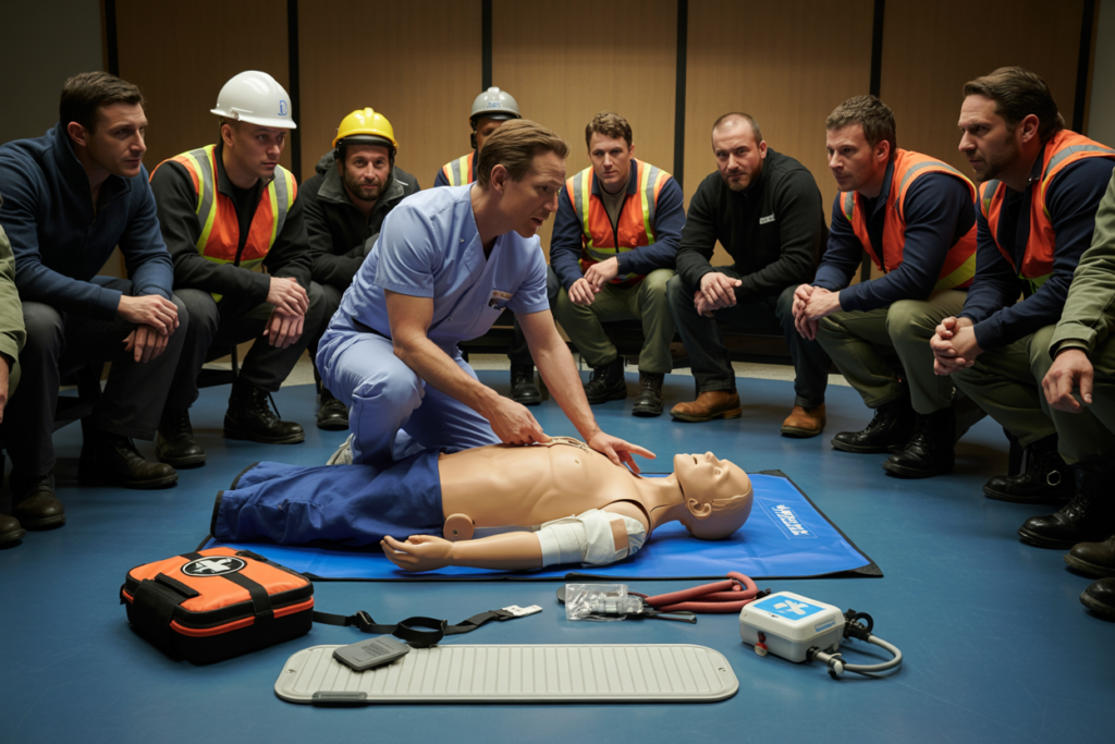 site first aid officer