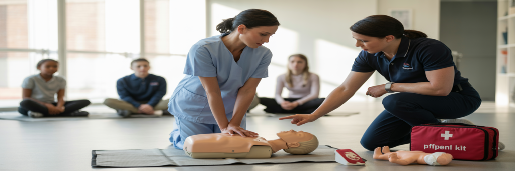 childcare first aid face to face assessment