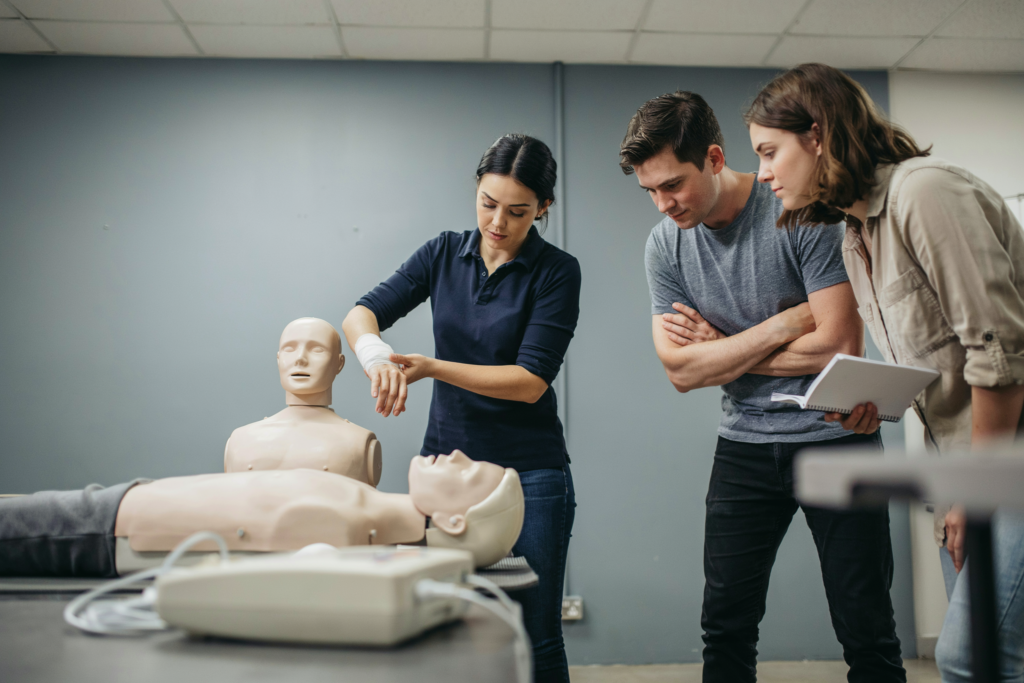 Advanced first aid course