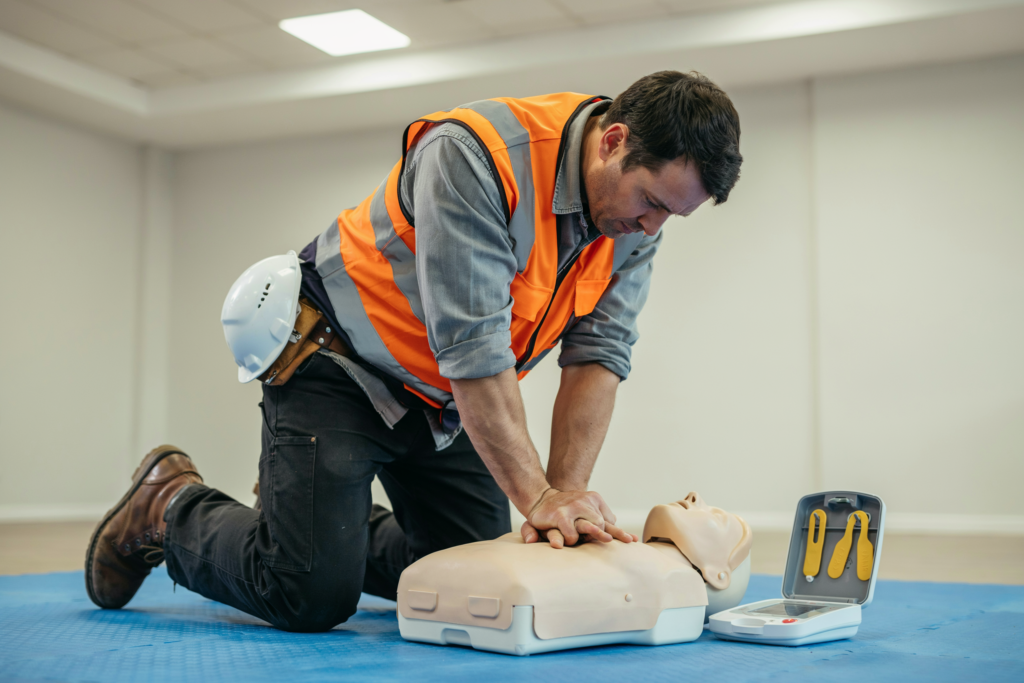 first aid practical session