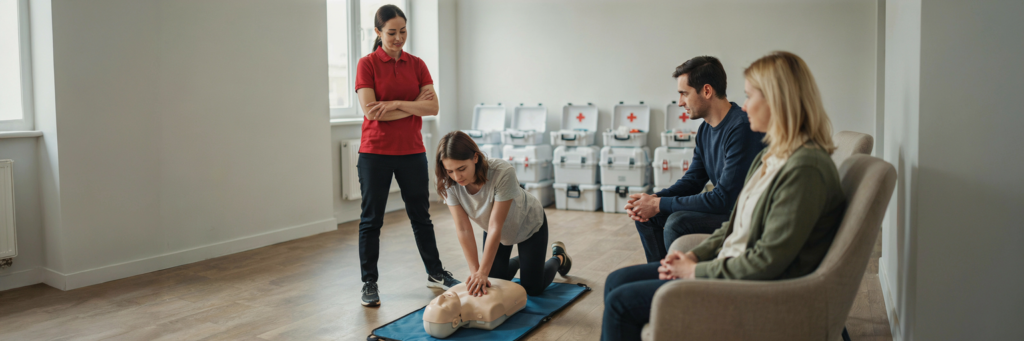 why is first aid course not fully online