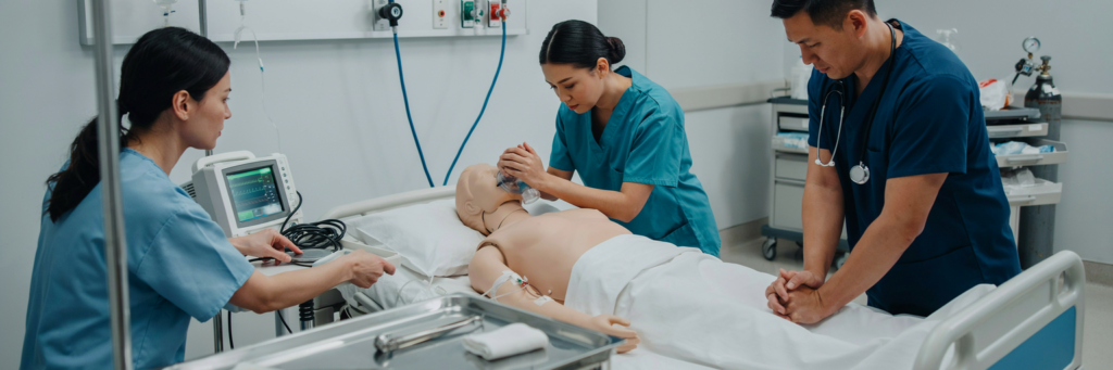 resuscitation course for high-risk roles