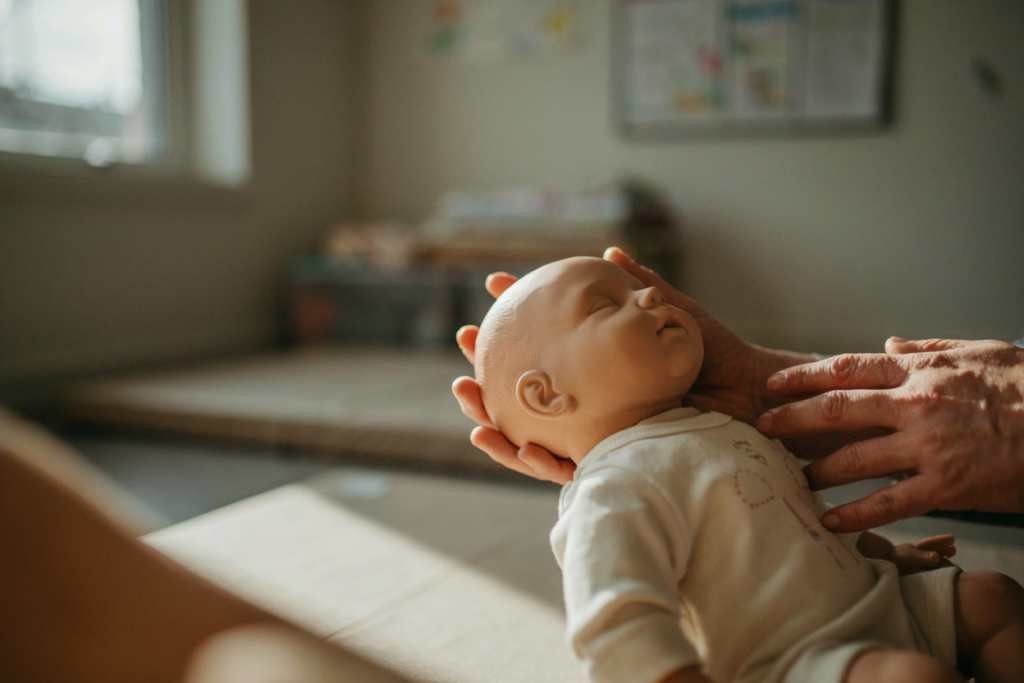 Childcare-specific training in action