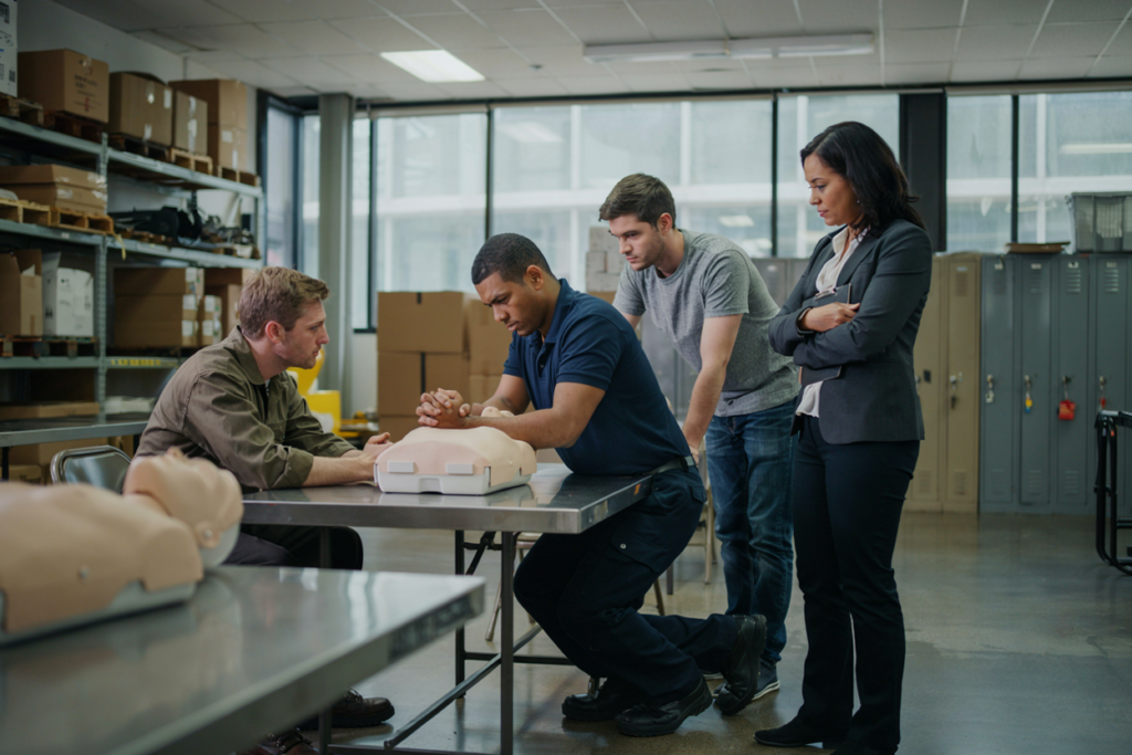 General workplace first aid training