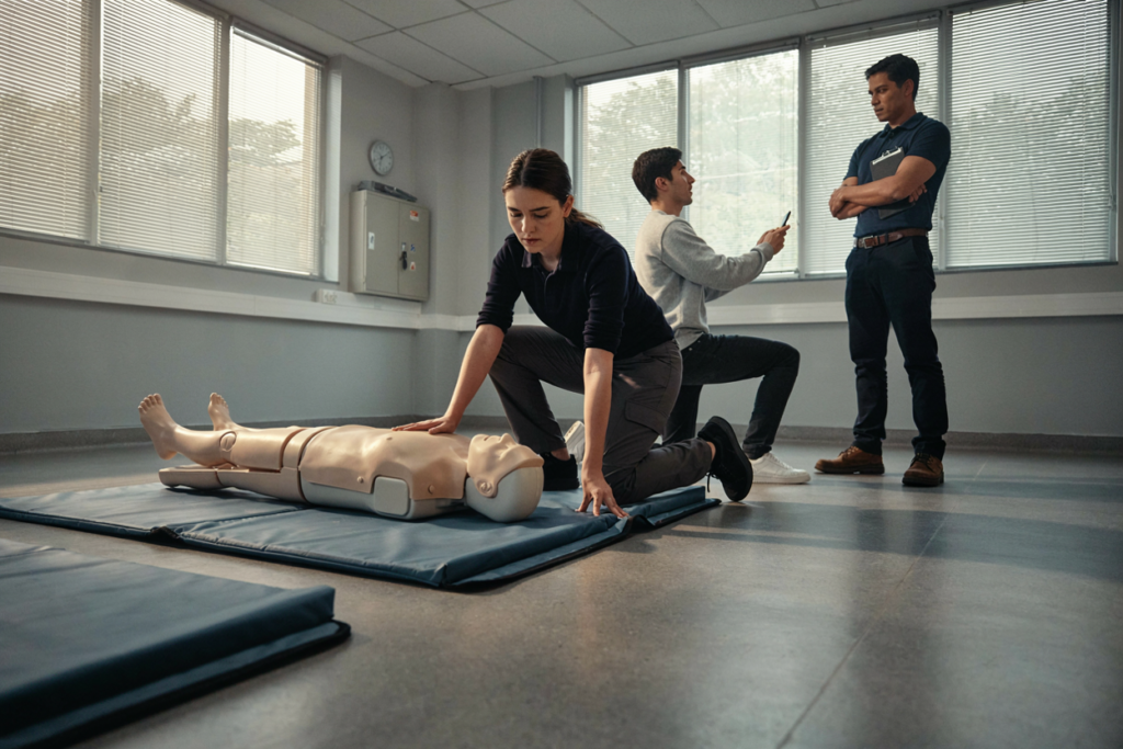 Recovery Position and Monitoring