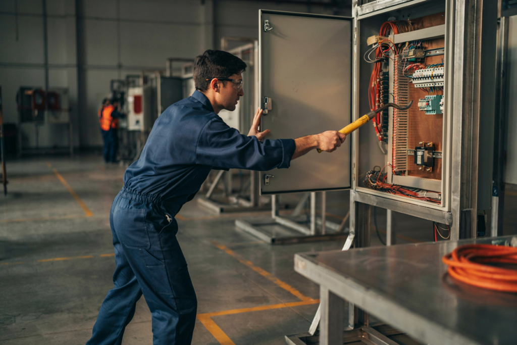 electrical shock course