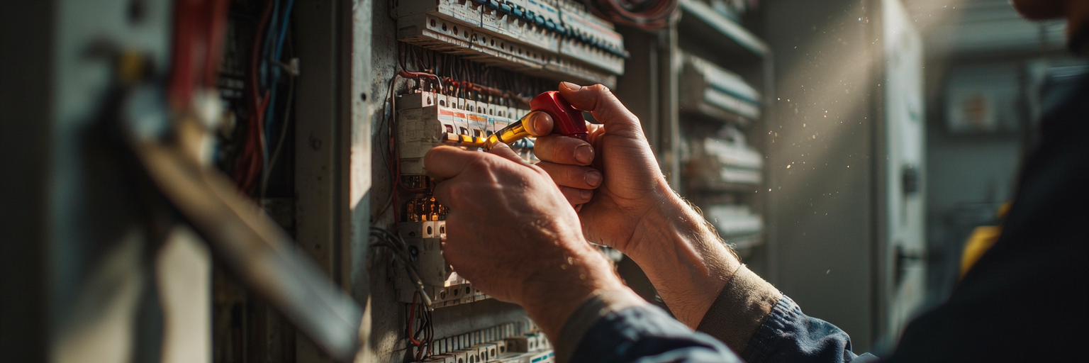 perform rescue from a live lv panel