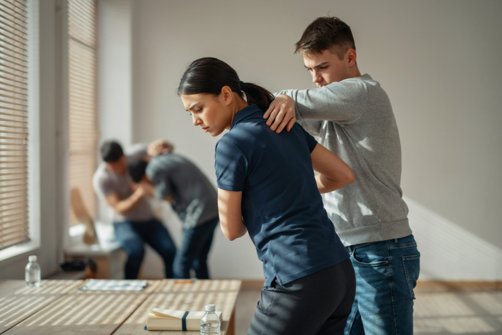 Choking response demonstrations