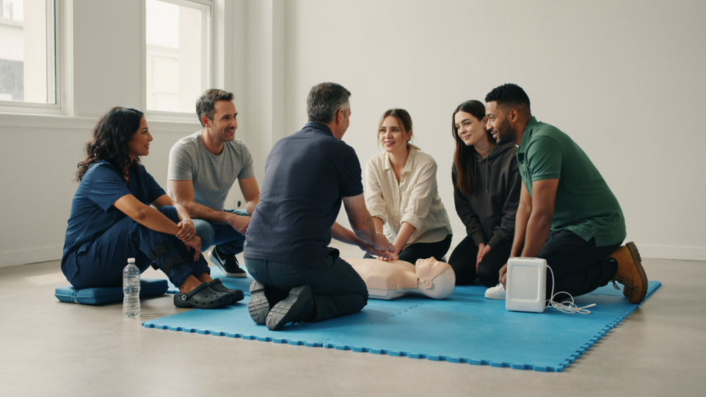 basic emergency life support for beginners