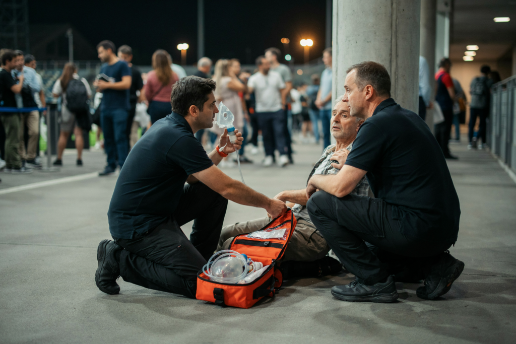 Event first aiders