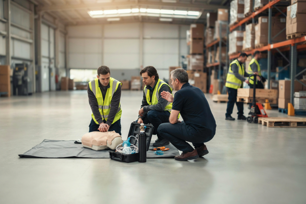 Onsite training for a whole ERT