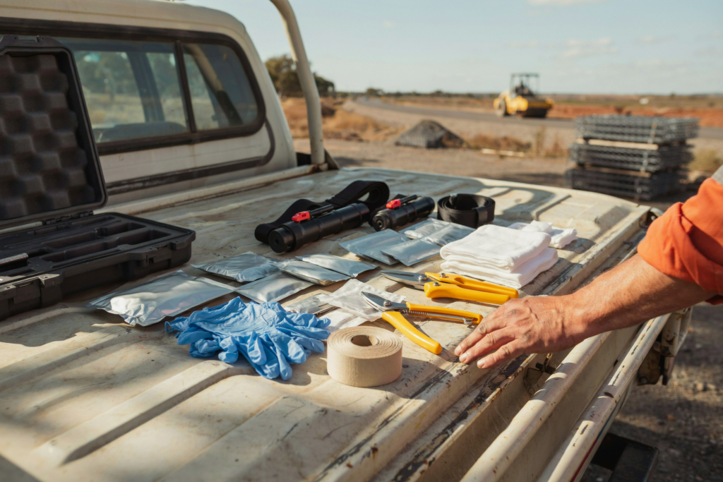 Site bleeding kit
