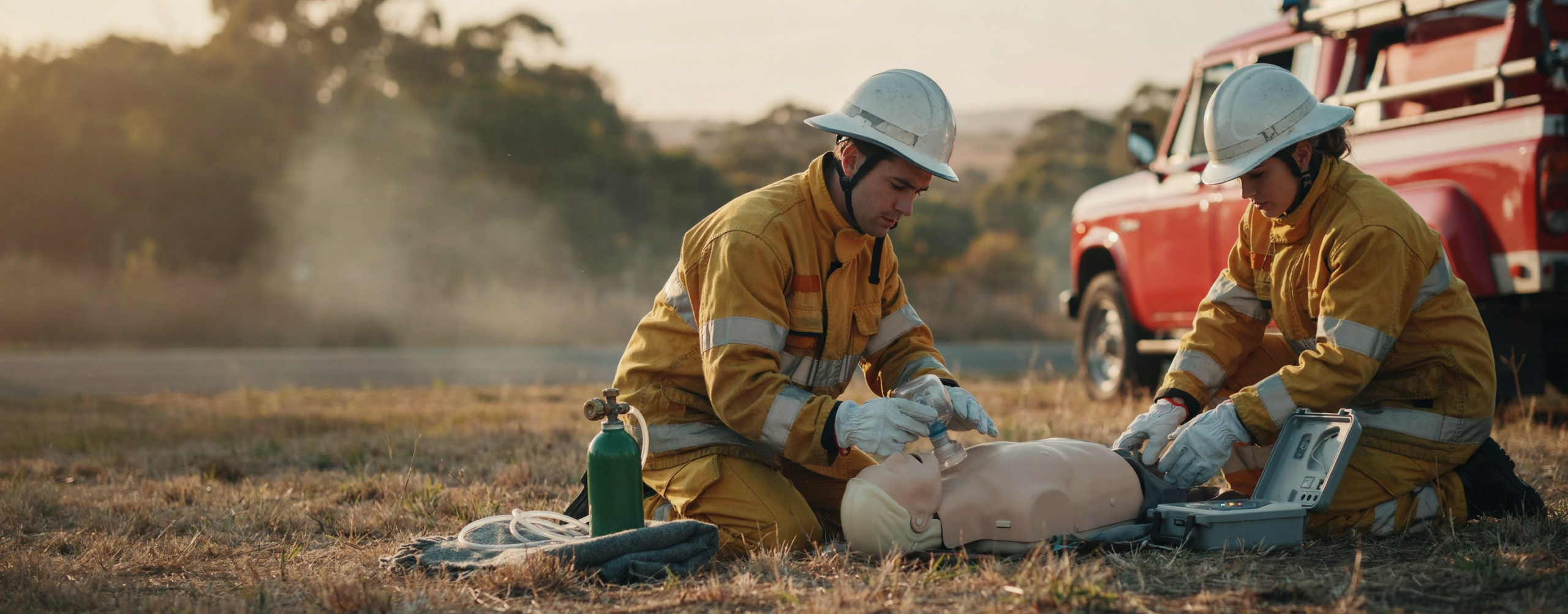 resuscitation training for firefighters